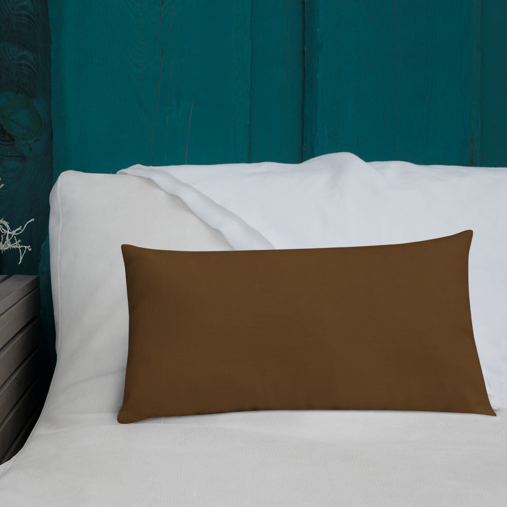 The Resurrection & The Light – Lebo Premium Throw Pillow